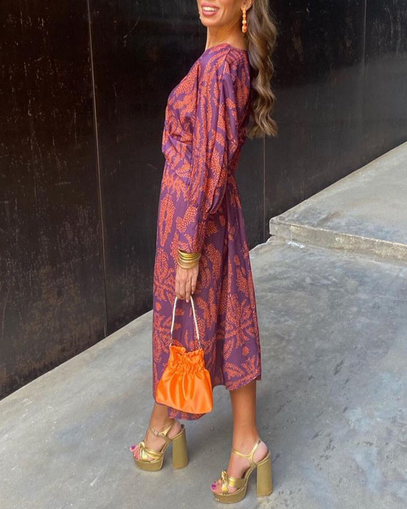 Leya | Chic Printed Dress