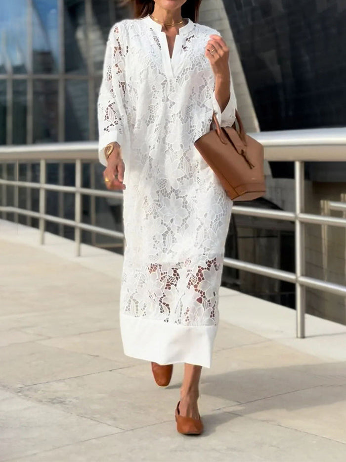 Juliette | Elegant white lace Dress