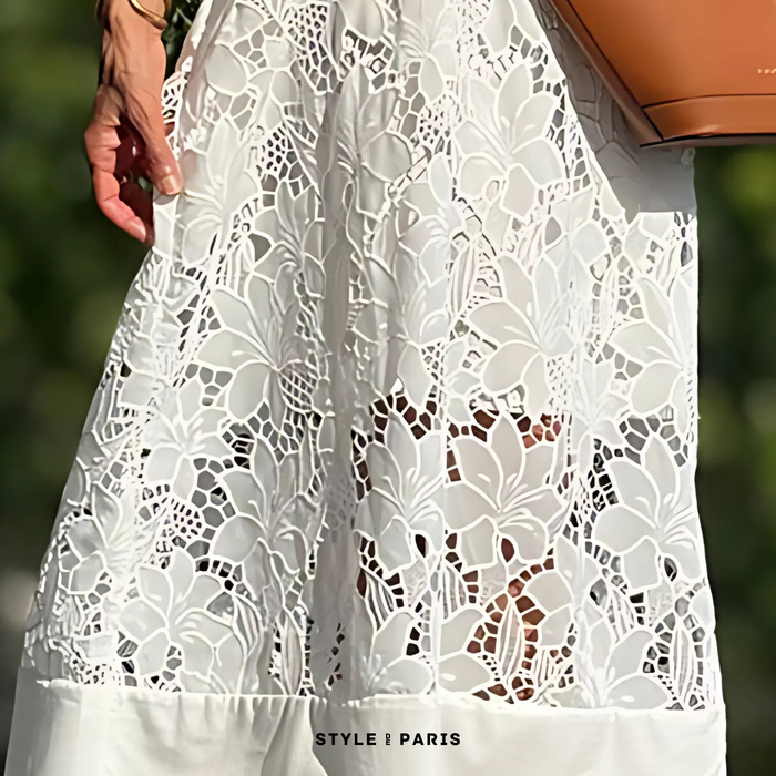 Juliette | Elegant white lace Dress