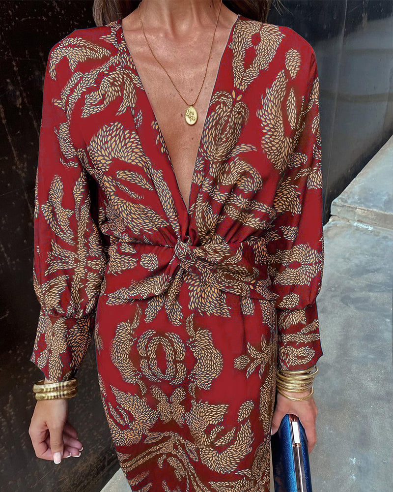 Leya | Chic Printed Dress