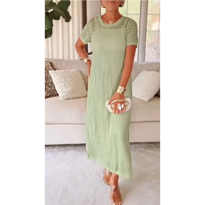 Bethany | Cut-Out Long Maxi Dress + Free Inner Dress