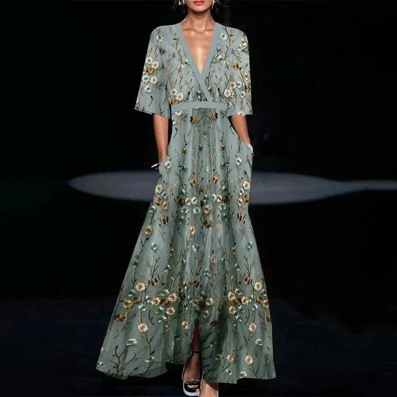 Jamie | Chic Floral Print Dress