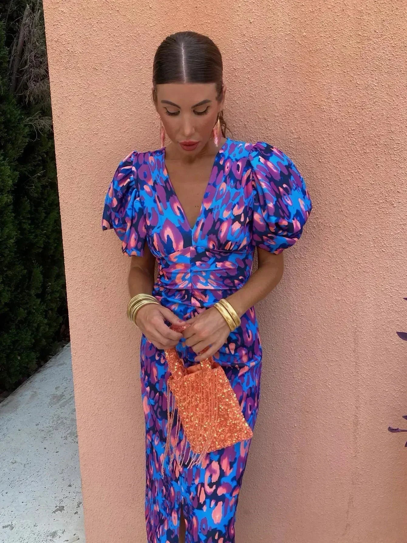 Loren | Bold Puff Sleeve Dress