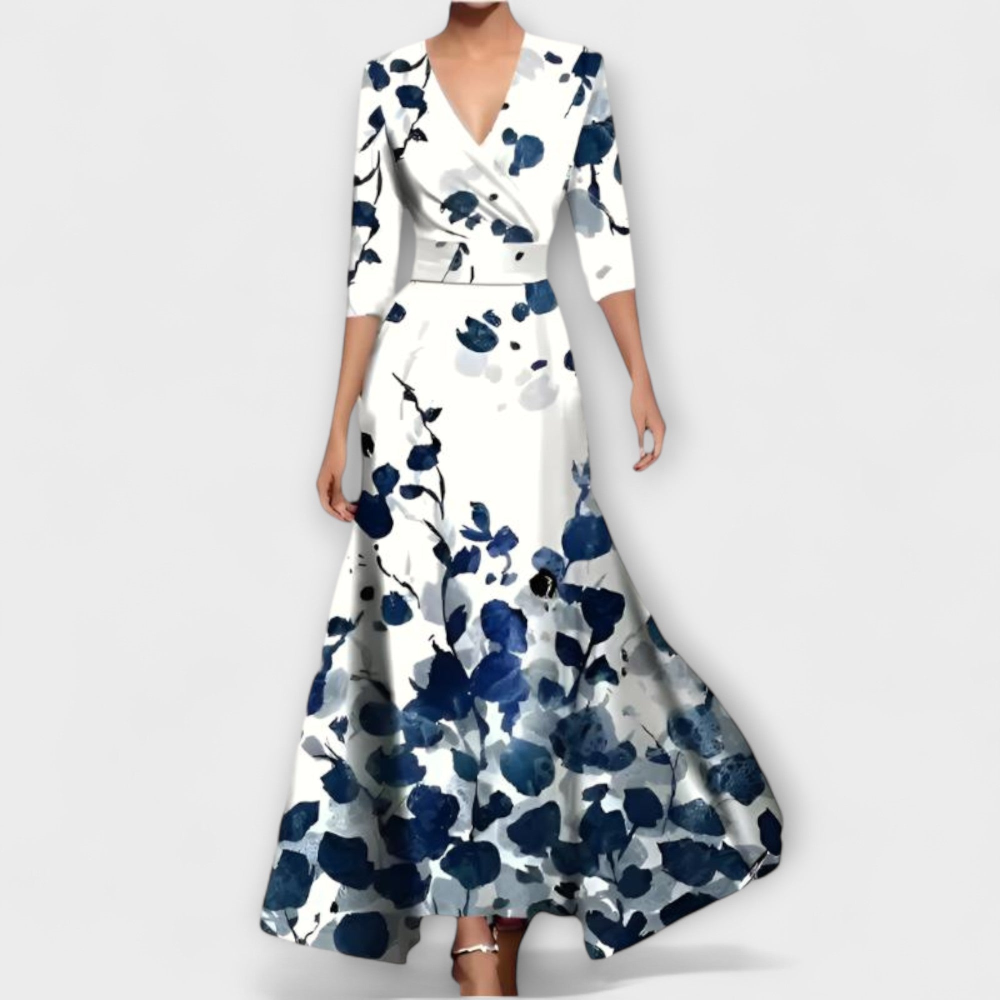 Alma | Elegant Sleeve Design Women's Dress