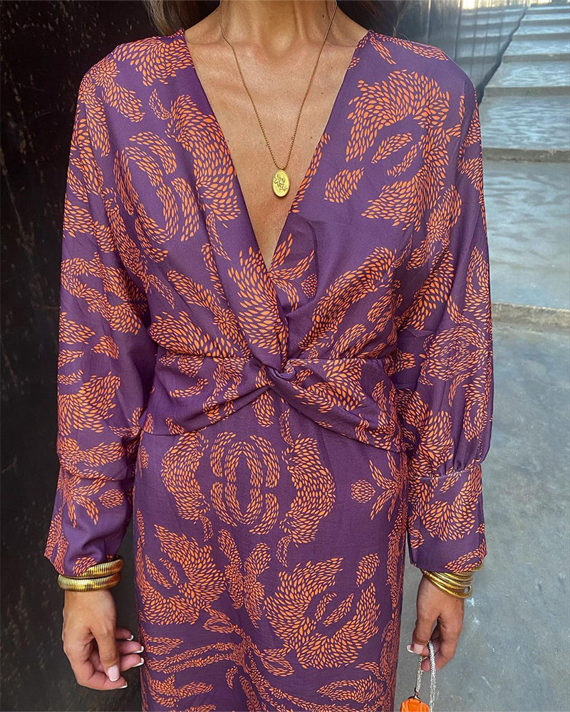 Leya | Chic Printed Dress