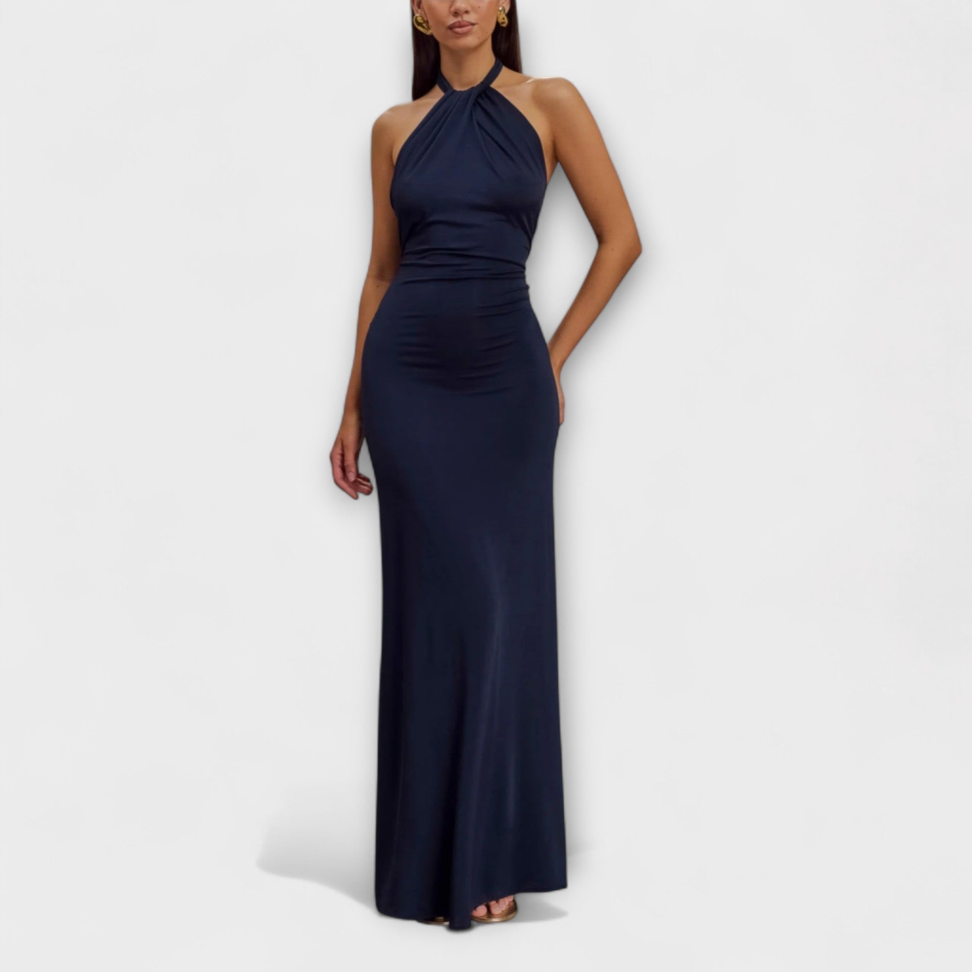 Elyna | Halter Maxi Dress