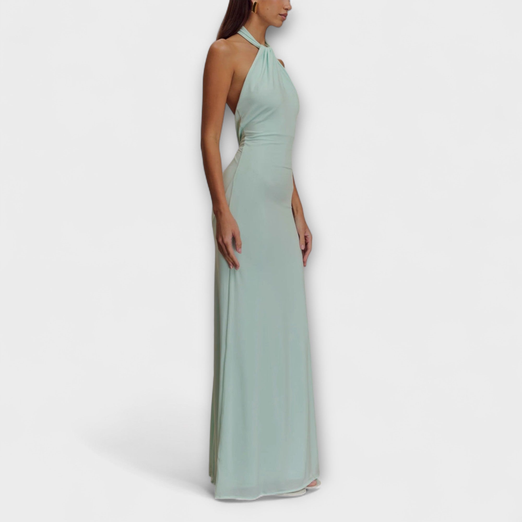 Elyna | Halter Maxi Dress