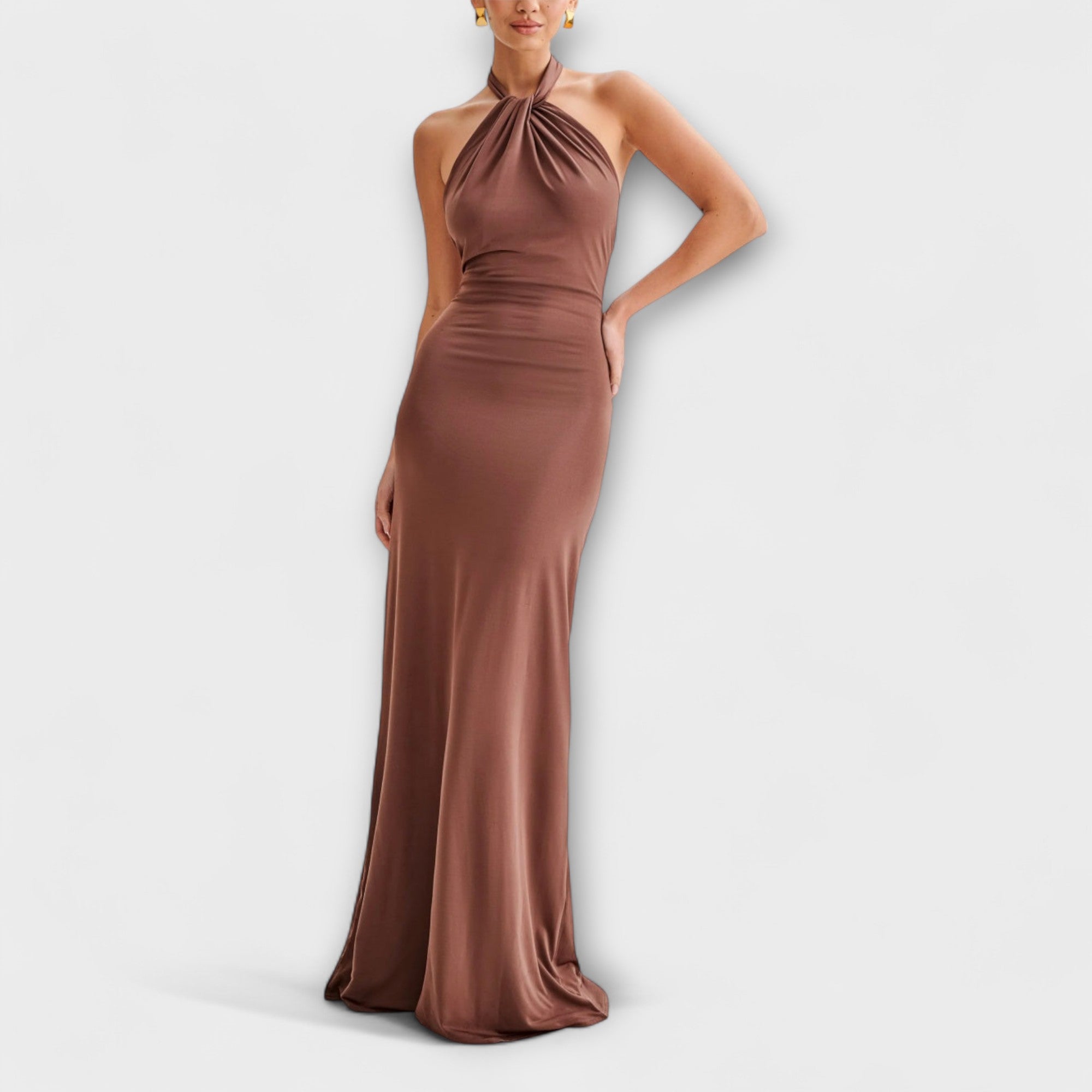 Elyna | Halter Maxi Dress