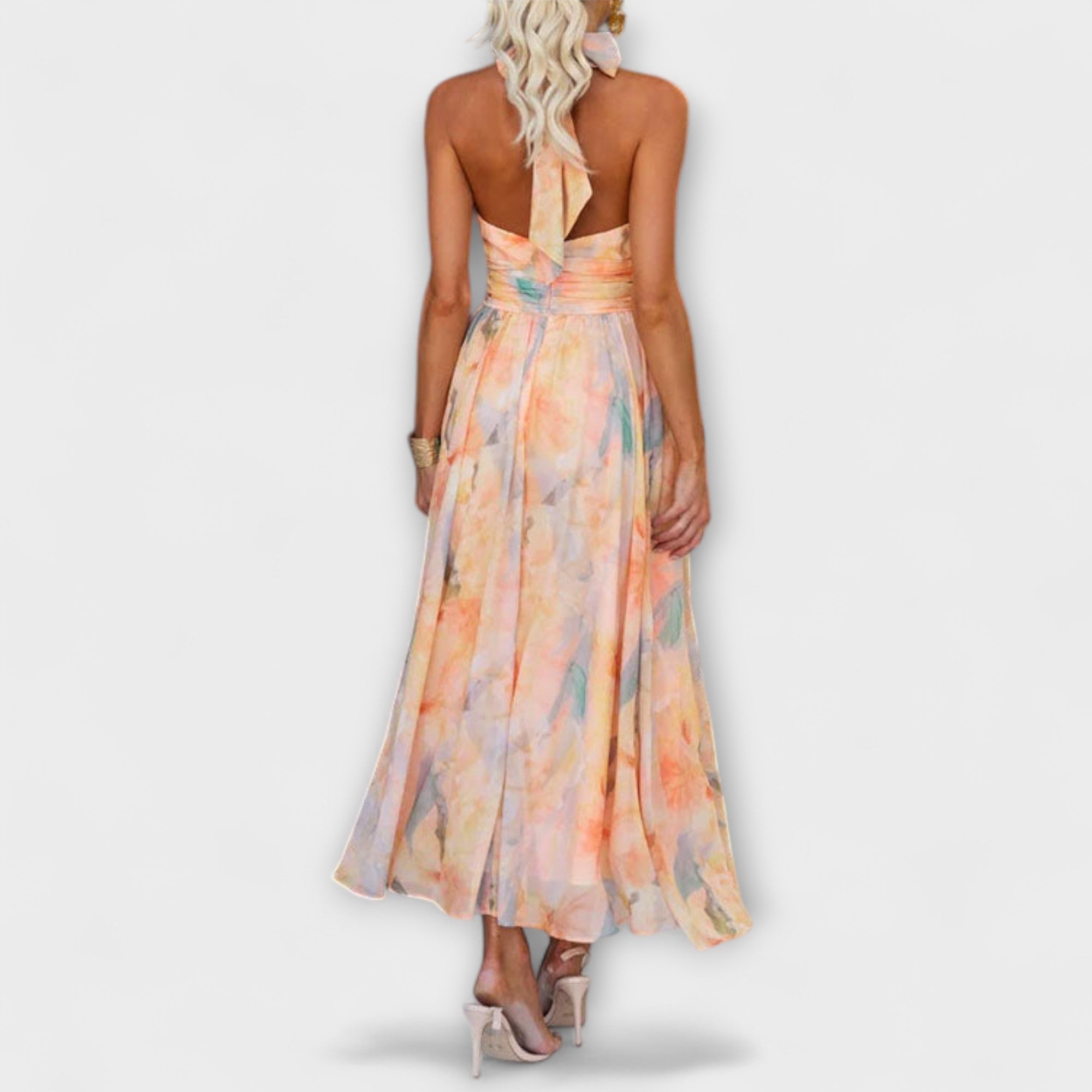 Camelia | Elegant Colourful Dress