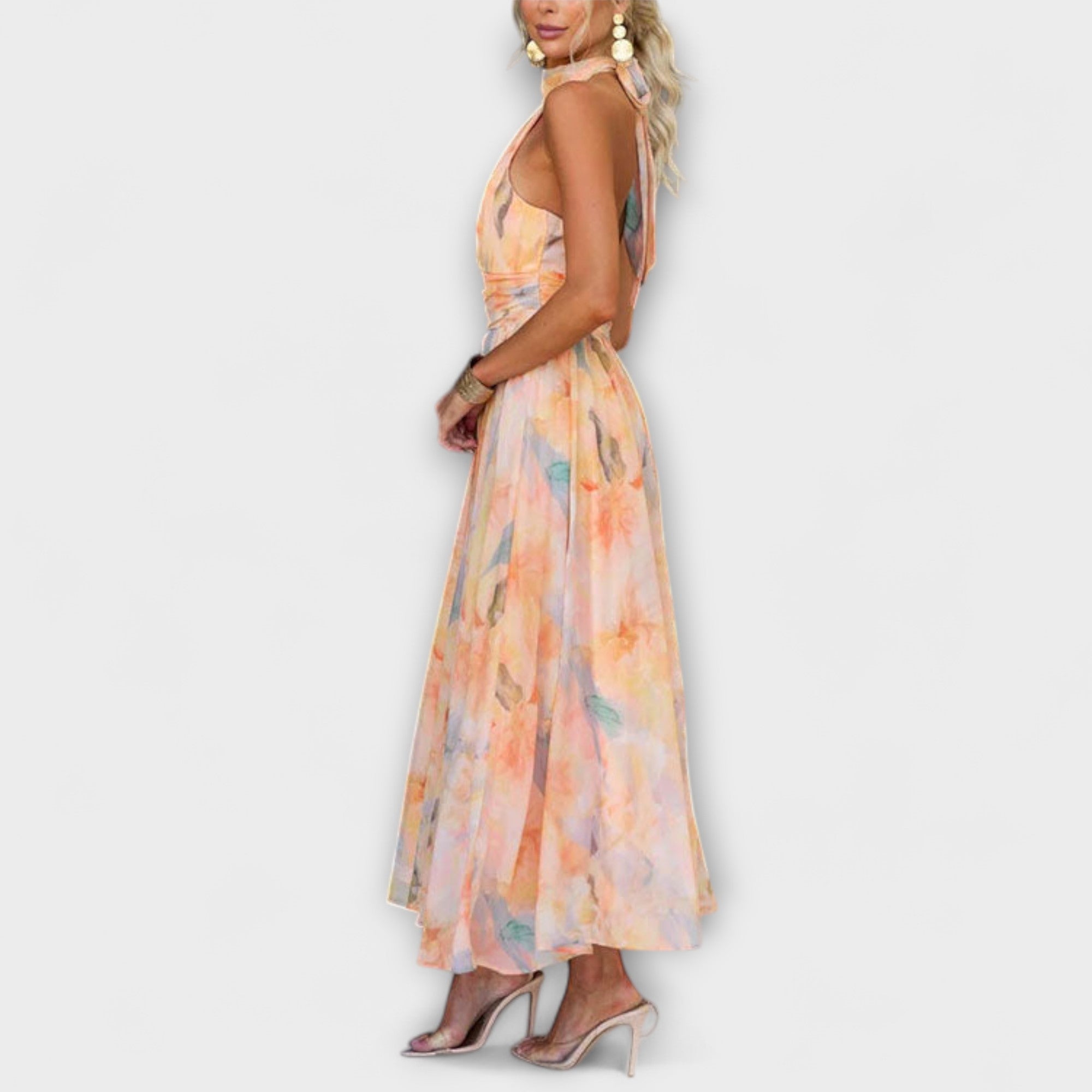 Camelia | Elegant Colourful Dress