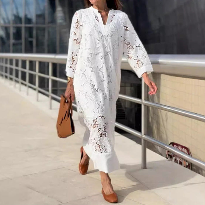 Juliette | Elegant white lace Dress