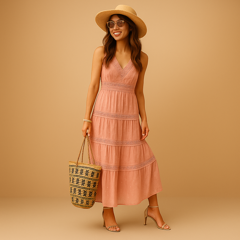 Yara | Women's Boho Summer Dress with Ibiza Vibes