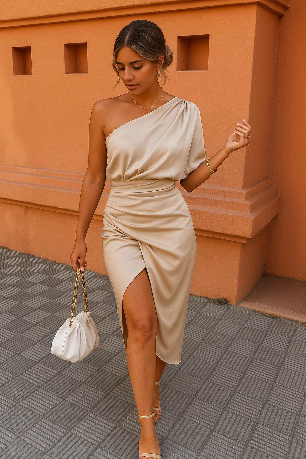 Dhalia | Chic Asymmetrical Dress
