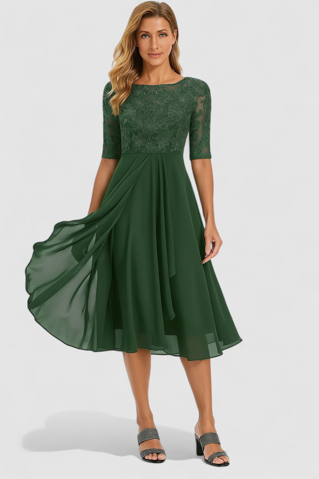 Elisa | Elegant formal dress with lace