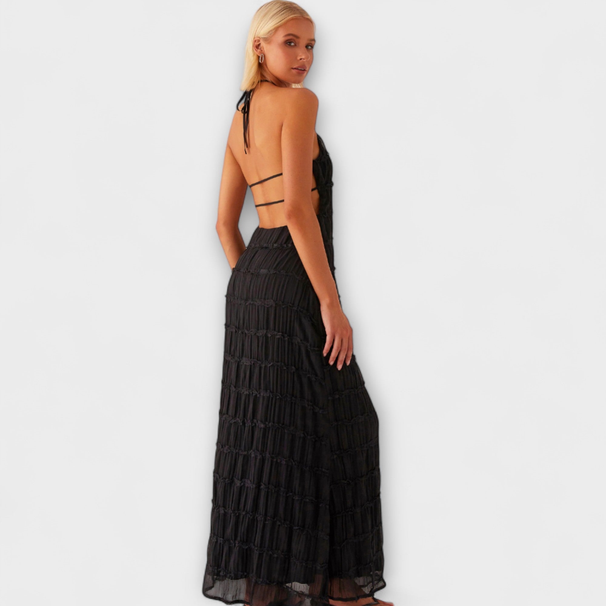 Adeline | Halter Neck Dress
