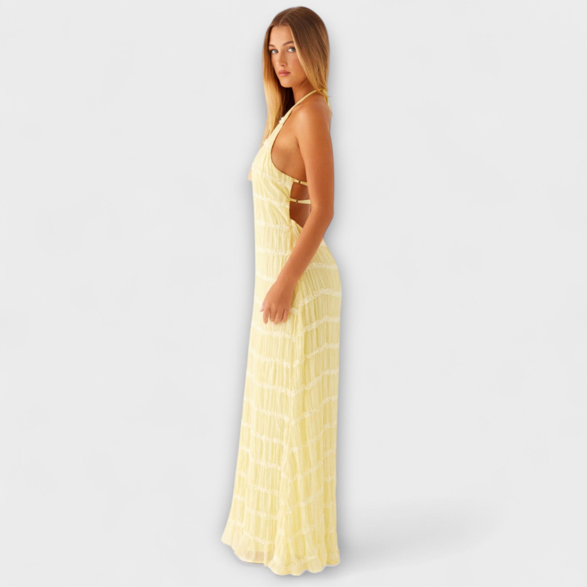 Adeline | Halter Neck Dress