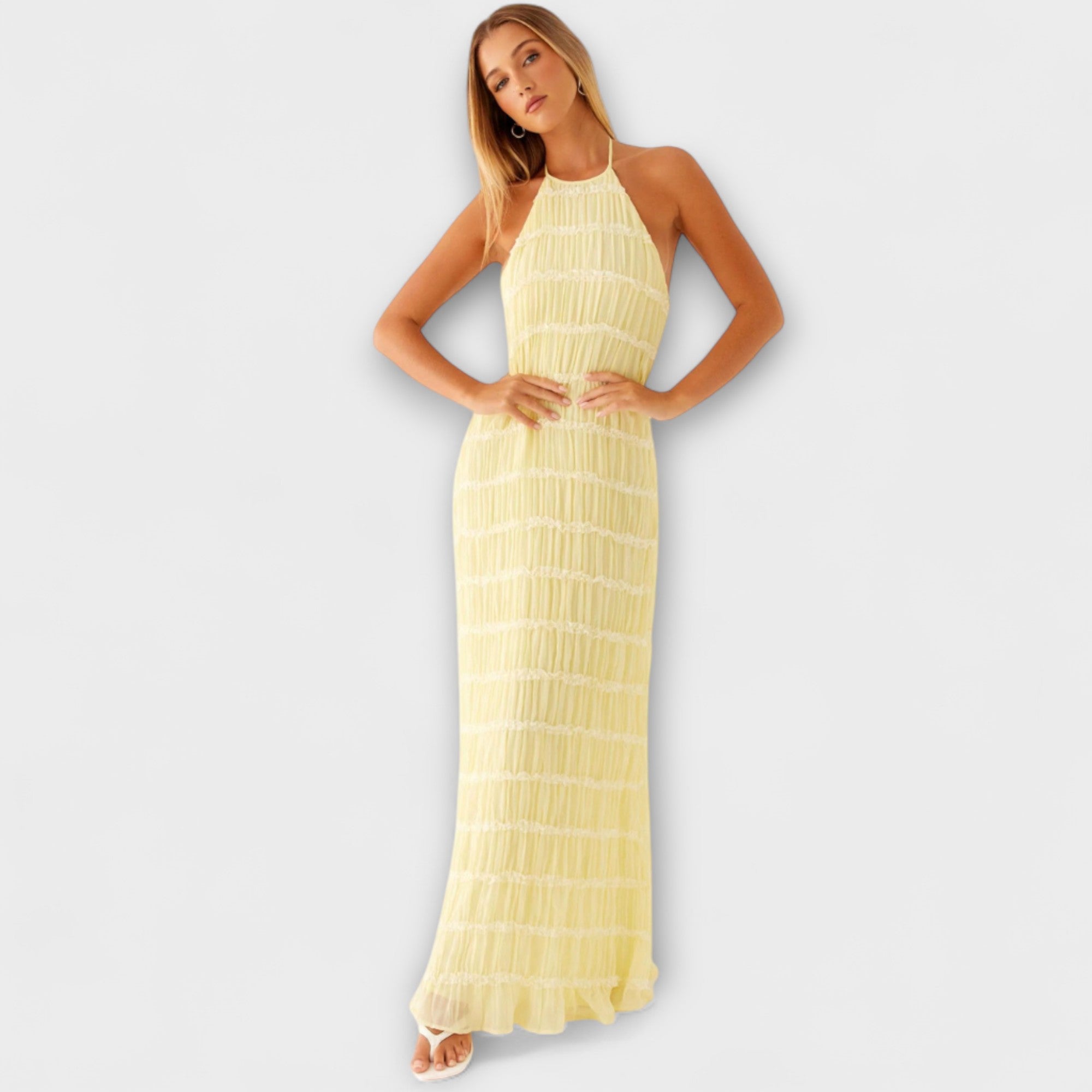 Adeline | Halter Neck Dress