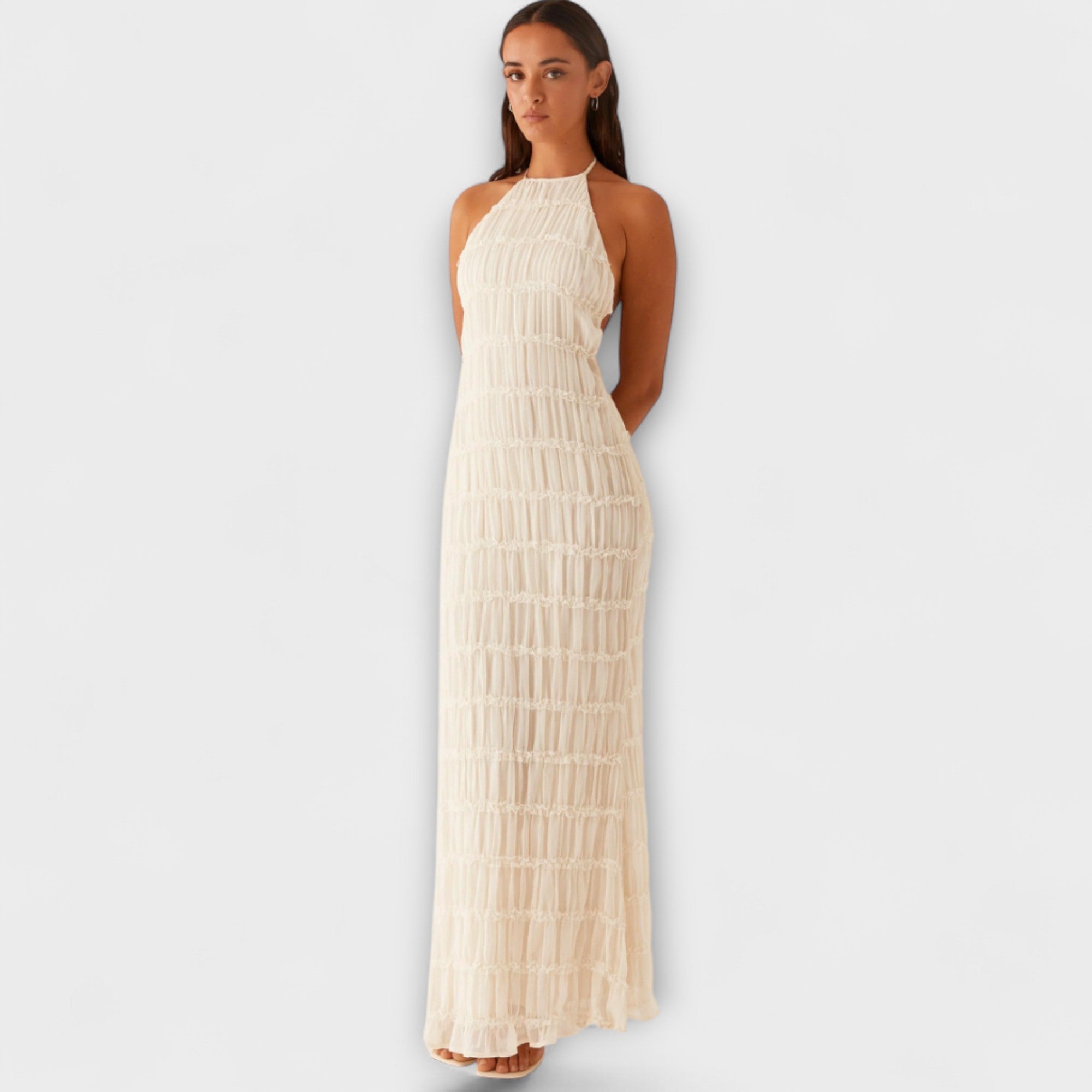 Adeline | Halter Neck Dress