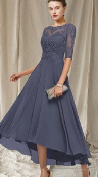 Annelise | Lace Slim-Fit Evening Gown