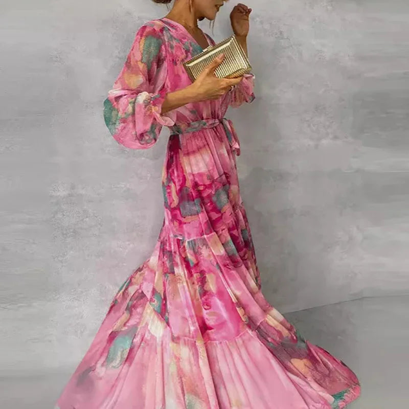 Emile | Elegant Floral Dress