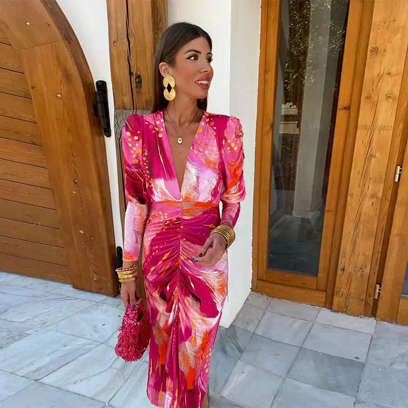 Emilia | Elegant Women's Maxi Dress