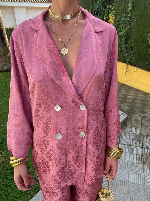 Eloise | Chic Jacquard Blazer