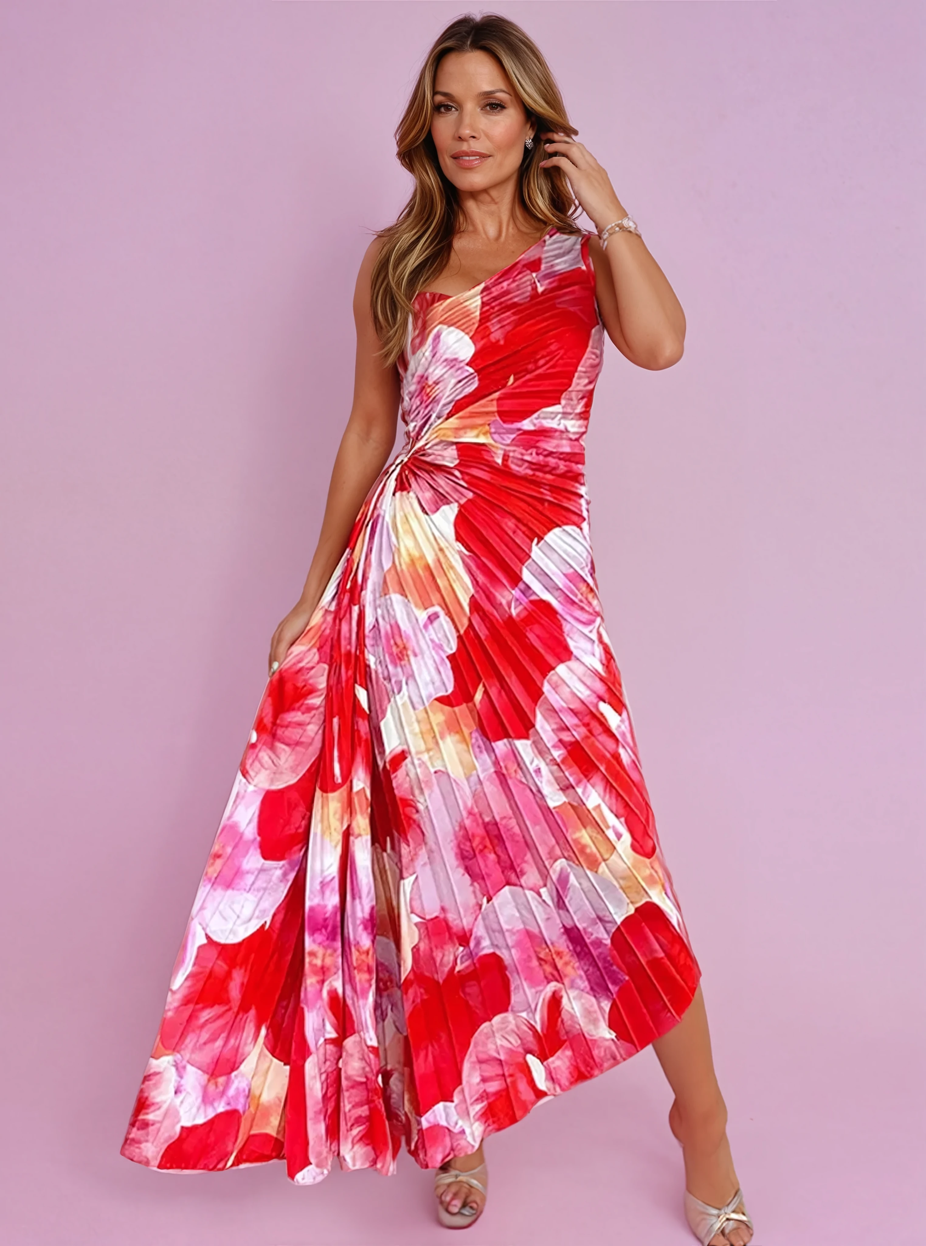Katie | Summer Pleated Dress