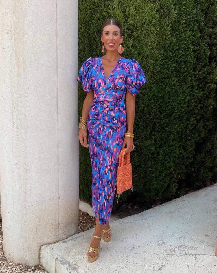 Loren | Bold Puff Sleeve Dress