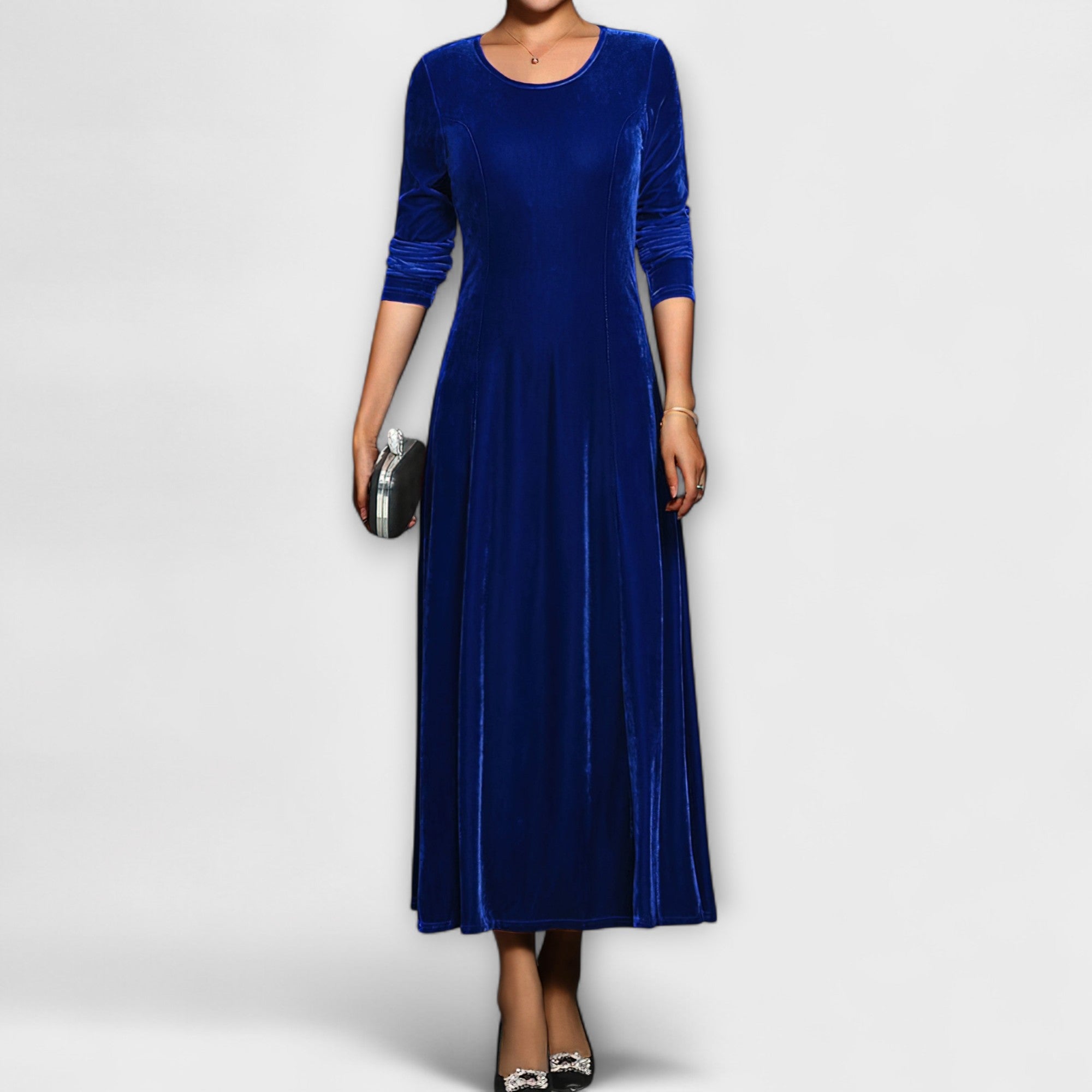 April | Soft Velvet Dress