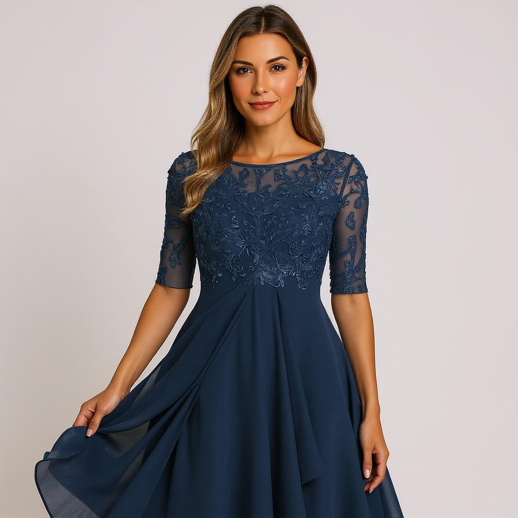 Elisa | Elegant formal dress with lace