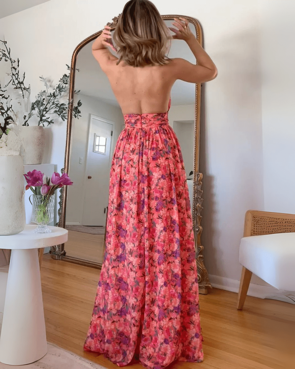 Luna | Maxi Dress with Floral Print