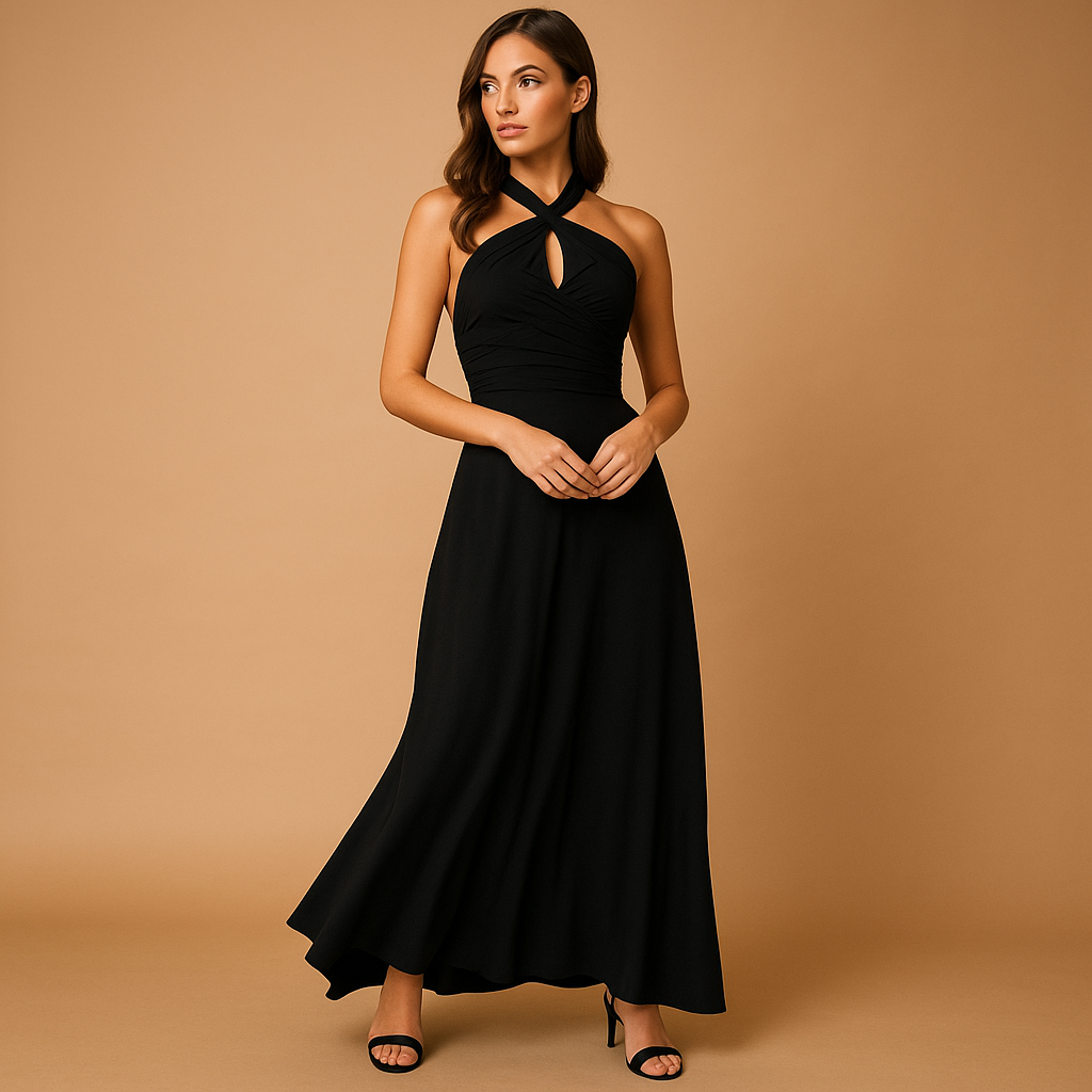 Isabelle Women's Elegant Multiway Wrap Dress