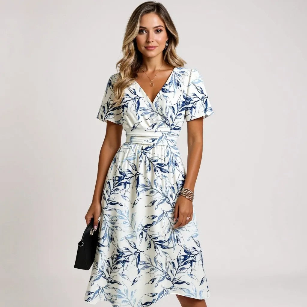 Lilibeth | Garden Breeze Midi Dress