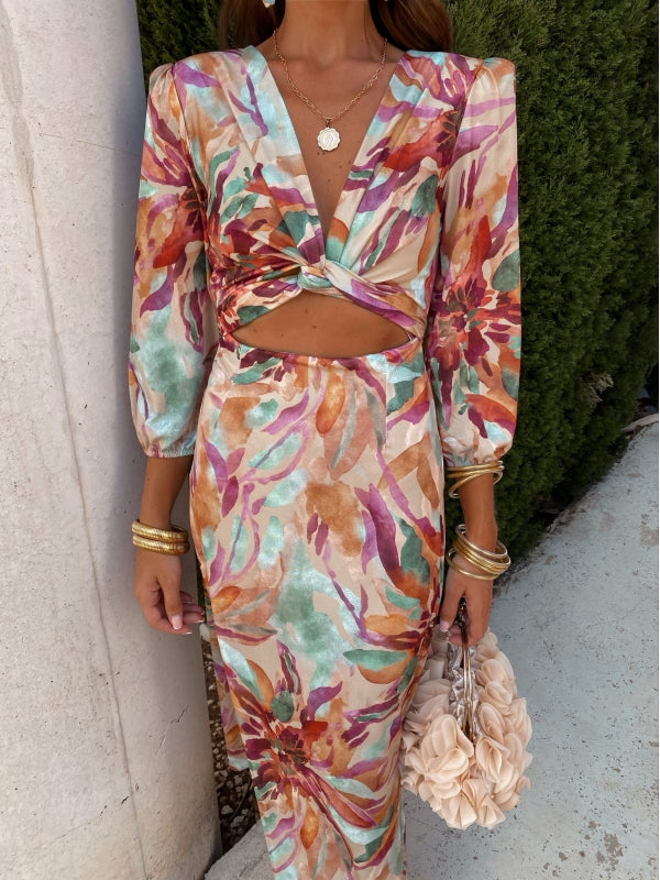 Holly | Chic Cut-Out Elegant Dress