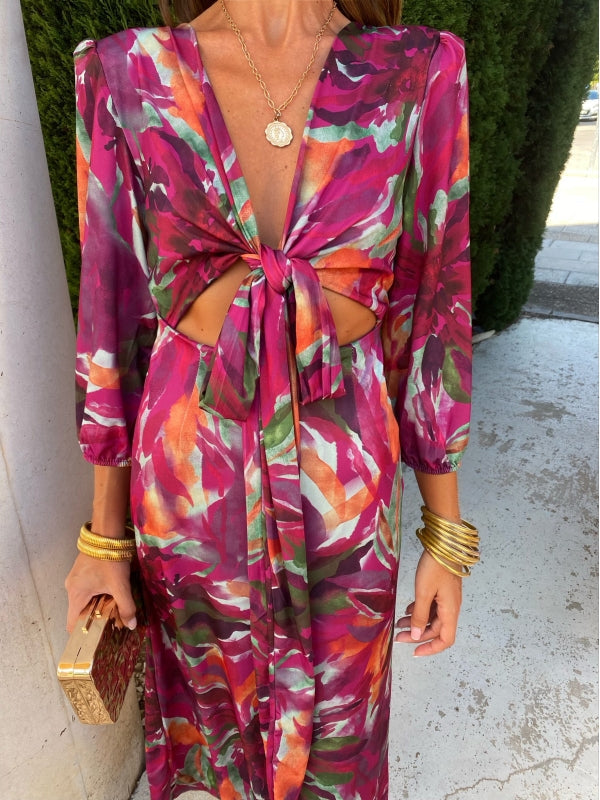 Holly | Chic Cut-Out Elegant Dress